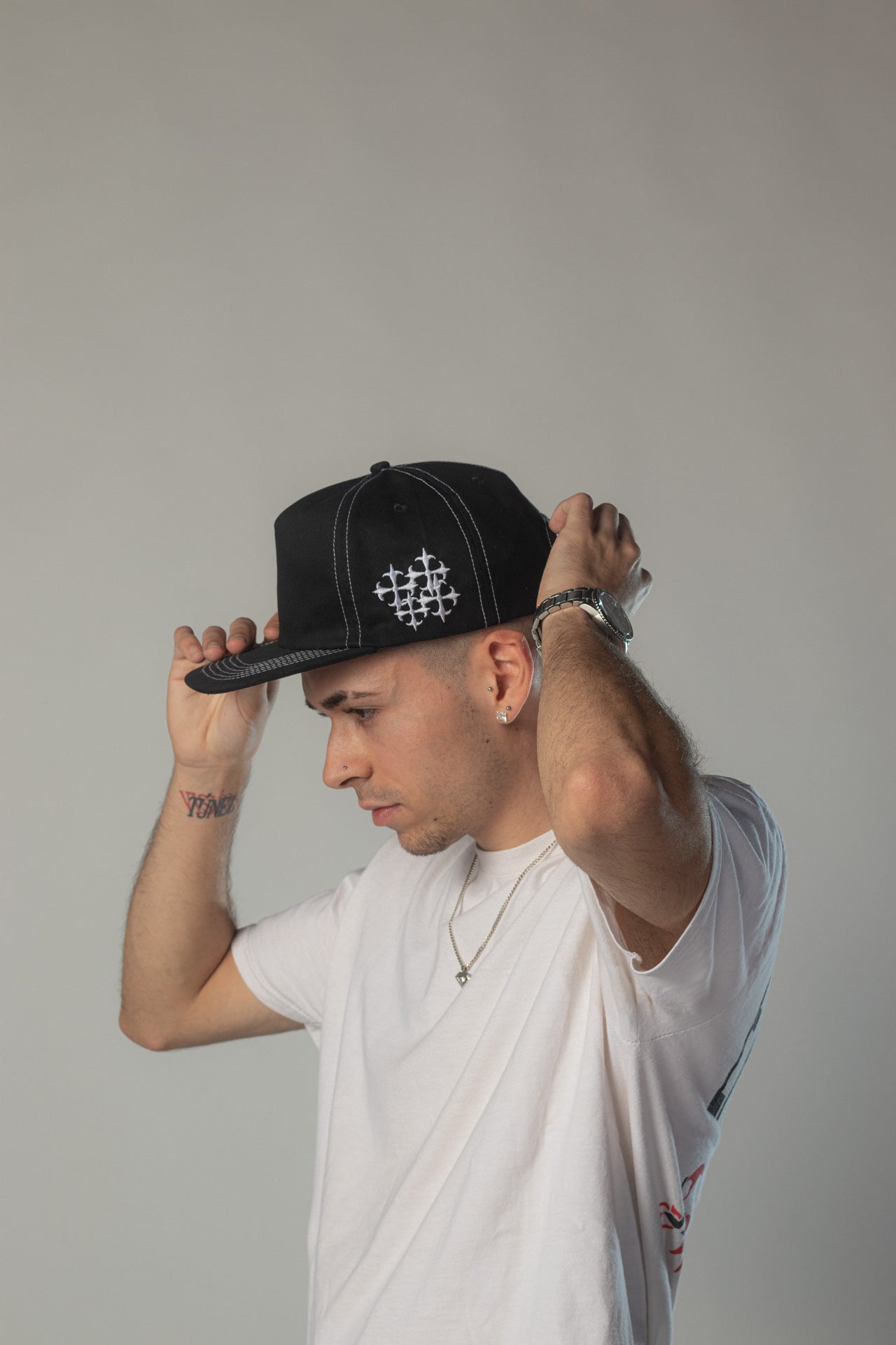 MULTILOGO FIVE PANEL CAP