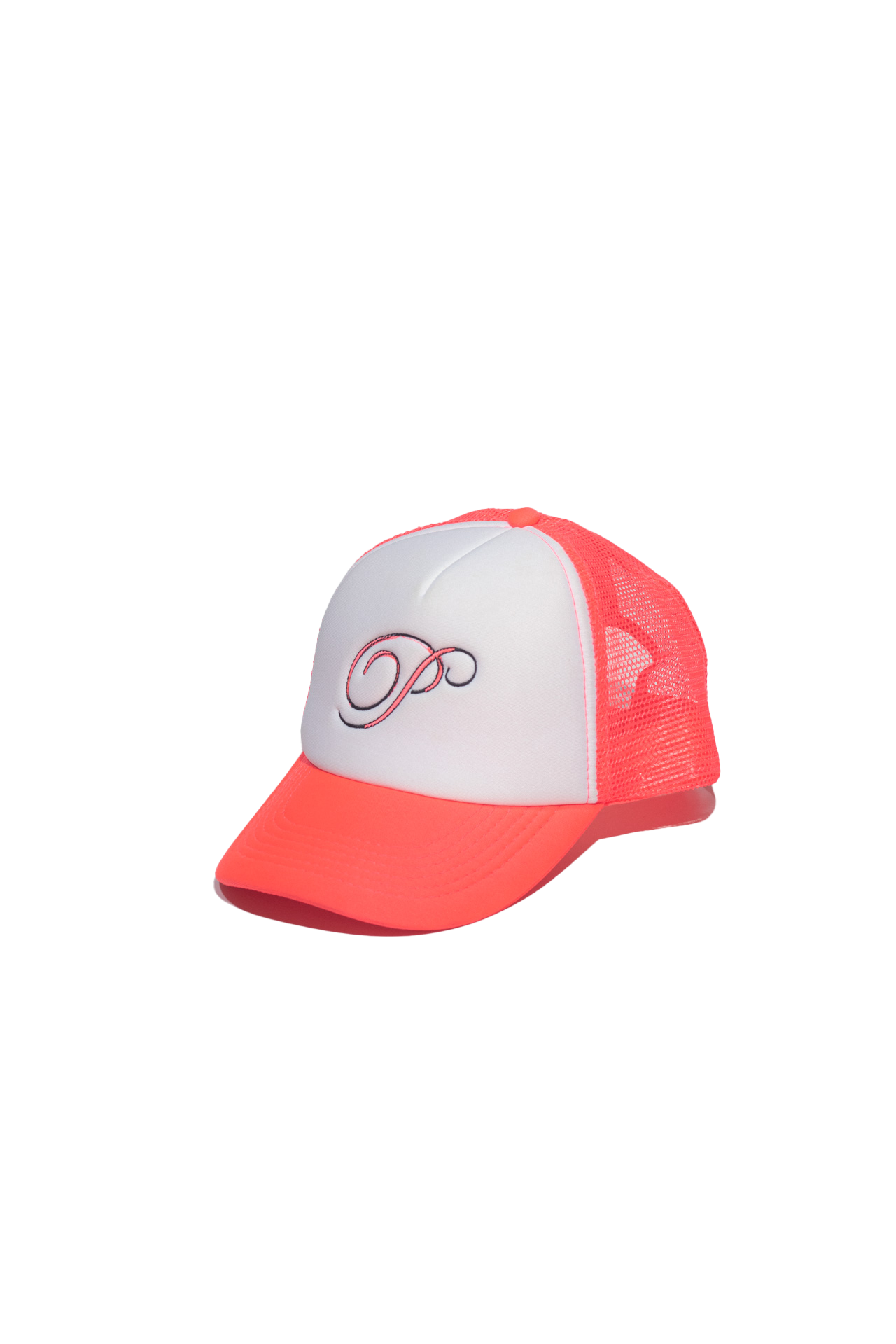 EMBROIDED P TRUCKER HAT