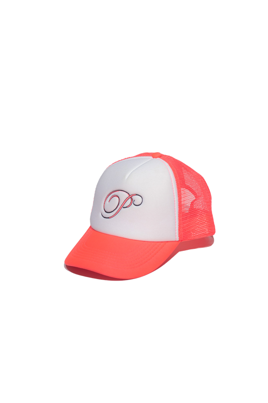 EMBROIDED P TRUCKER HAT